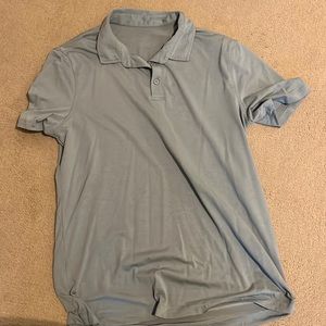 Lululemon collared shirt very few times worn! Light blue
